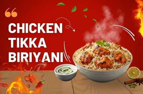 Chicken tikka biriyani